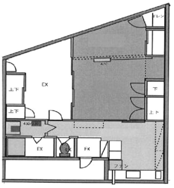 松尾ビル2F 間取り図