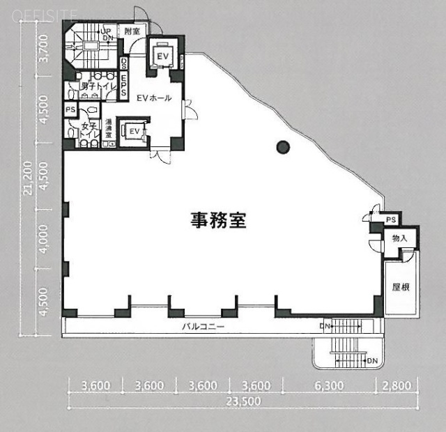 NESビルN棟 間取り図