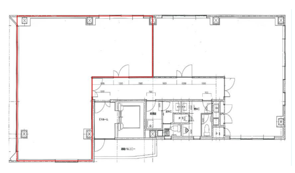 TS-3BLDG.5F 間取り図
