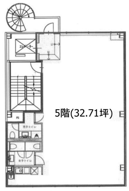 NTMビル5F 間取り図