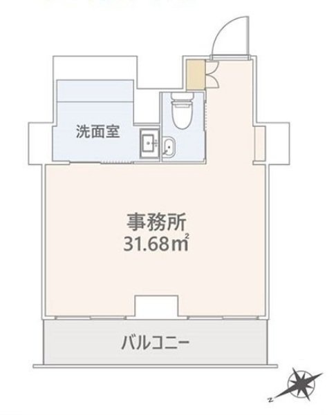 豊榮アルベルゴ上野521 間取り図