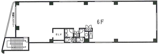 大和ビル6F 間取り図