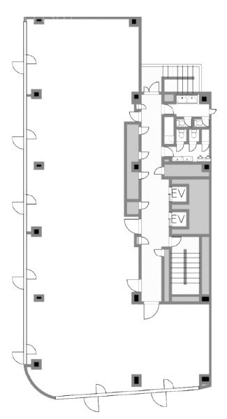 UBG東池袋ビル6F 間取り図