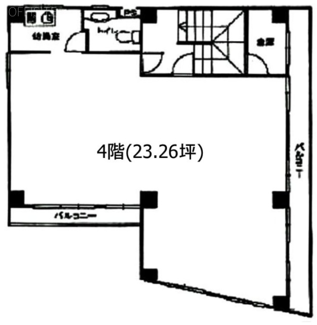 博鵬ビル4F 間取り図