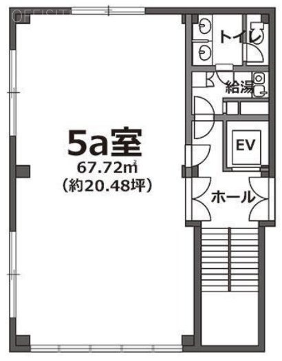 大場ビルA館A 間取り図