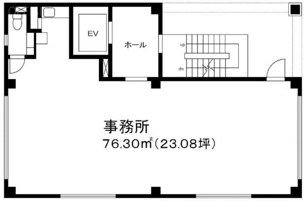 トレビスビル3F 間取り図