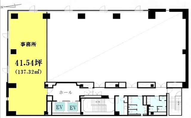 いちご大森ビル3F 間取り図