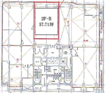 NU関内ビルB 間取り図