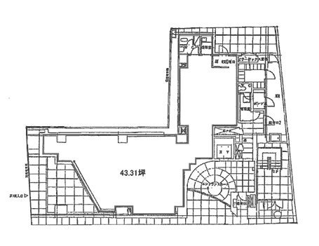 ルート西池袋ビル1F 間取り図