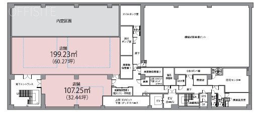 京橋イーストビル① 間取り図