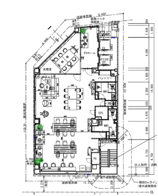 CIRCLES日本橋浜町10F 間取り図