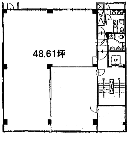 銀昭ビルA 間取り図