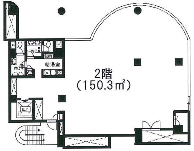 第三共立ビル2F 間取り図