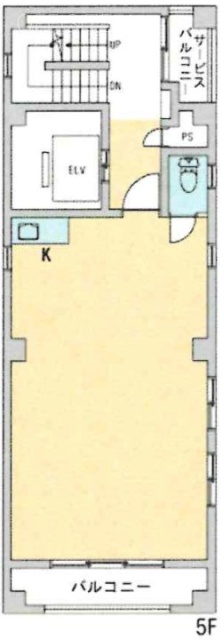 豊年屋ビル5F 間取り図