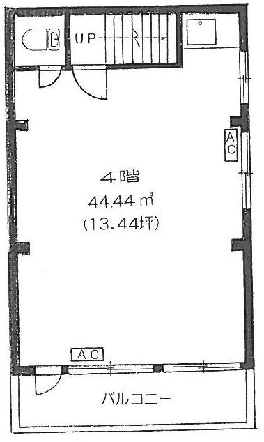 芝野本ビル4F 間取り図