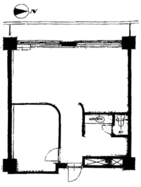 麹町山王マンション2F 間取り図