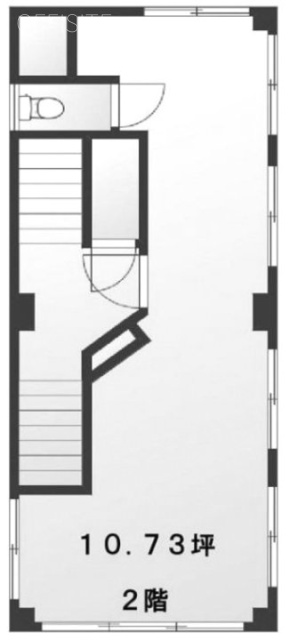 大明ビル2F 間取り図