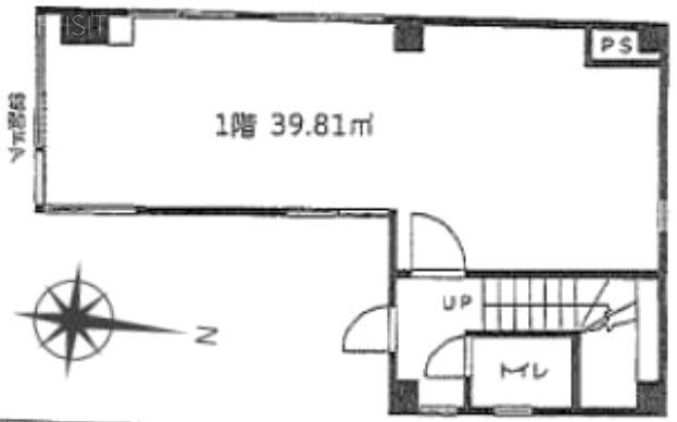 三和ビル1F 間取り図