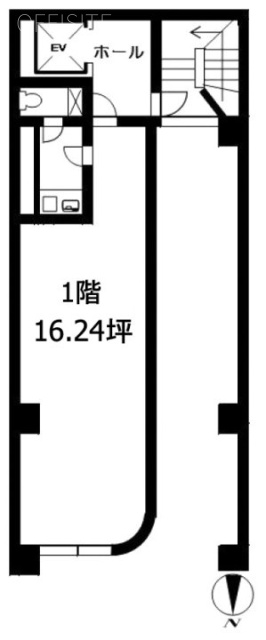 YTSビル1F 間取り図