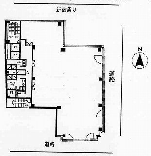 KDX麹町ビル1F 間取り図