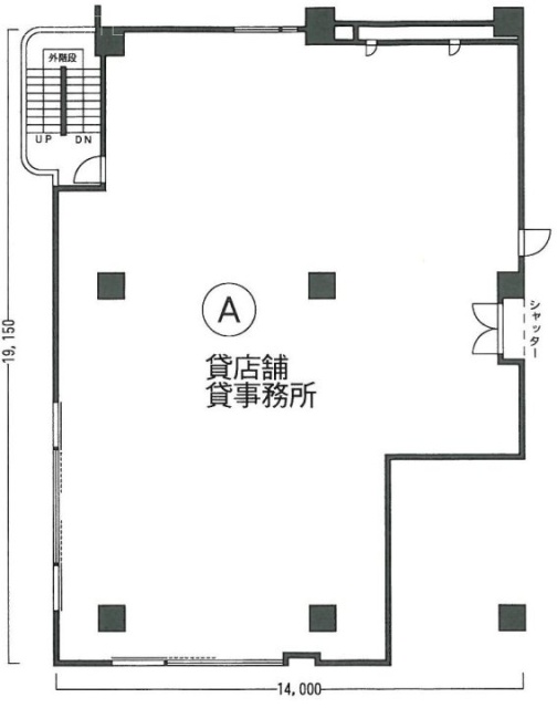 左門イレブンビルA 間取り図