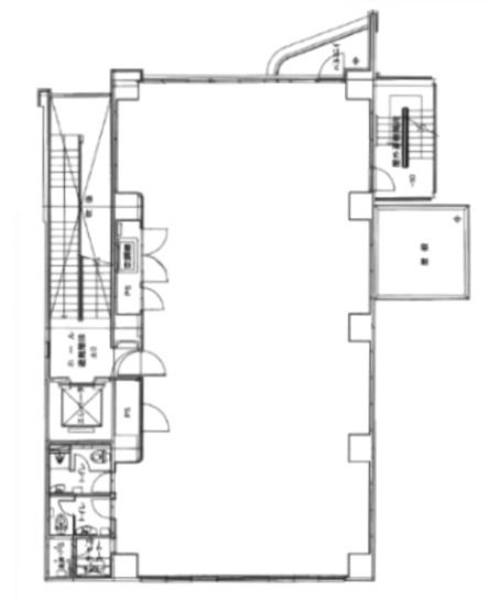 三田東宝ビル2F 間取り図