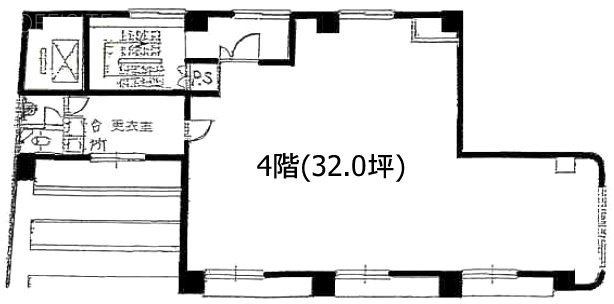 原ビル4F 間取り図