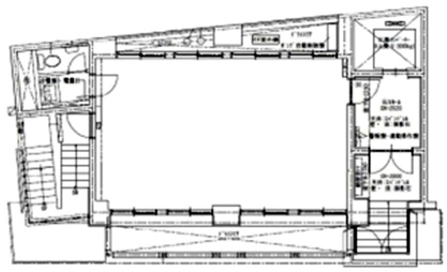 アクタス岩本町B1F 間取り図