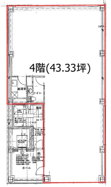 パークレーン4F 間取り図