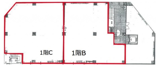 第2稲毛海岸ニイクラビルC 間取り図