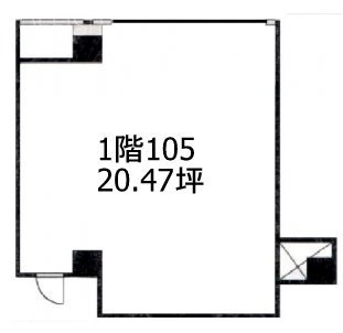 アコード新宿105 間取り図