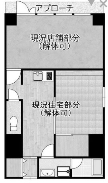 板橋区役所前ビューハイツ101 間取り図