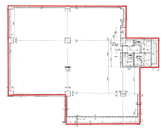 アルファベットセブン1F 間取り図