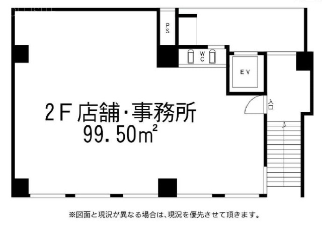 ジュネパレス松戸ビル2F 間取り図