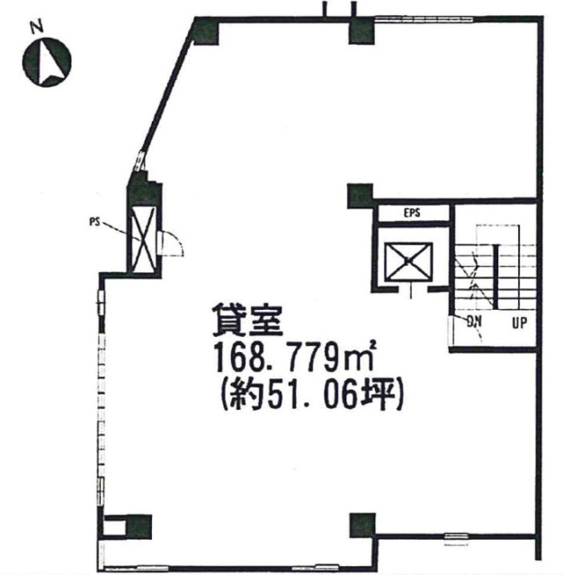 萩原ビル4F 間取り図