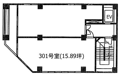 KMS会館ビル301 間取り図