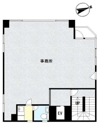 原田ビル2F 間取り図