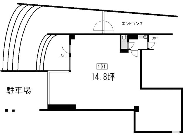 パイロットハウスビル101 間取り図