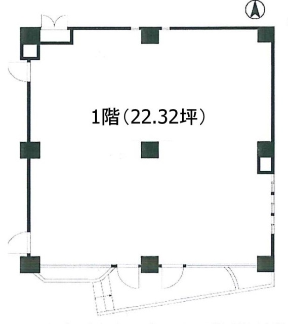 テイアンドケイビル1F 間取り図