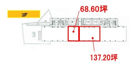 コンカード横浜3F 間取り図