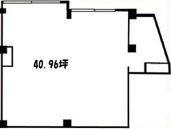 フラット竹の塚ビル1F 間取り図