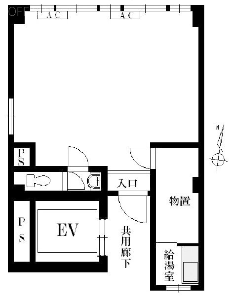 二葉ビルD 間取り図