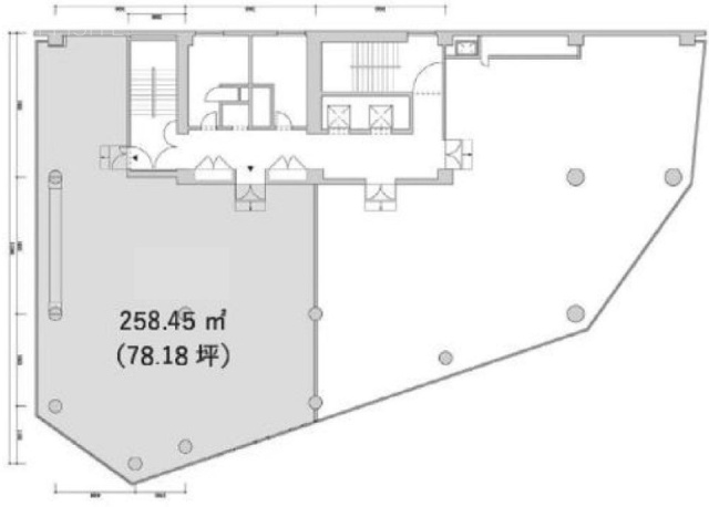 渋谷DTビルB 間取り図