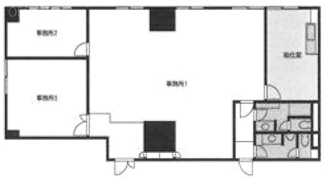 グランドハイツ田端ビル205 間取り図