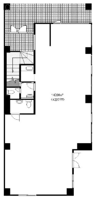 TSビル1F 間取り図