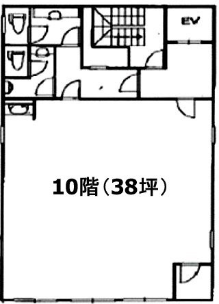 五反田第3花谷ビル10F 間取り図