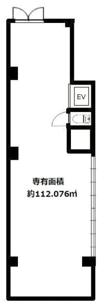 神楽坂グリーンランドビル2F 間取り図