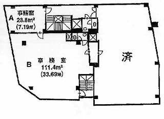 山野井ビル4F 間取り図