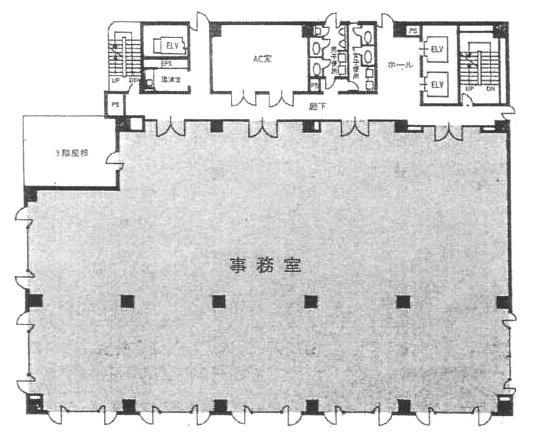 南麻布OJビル5F 間取り図