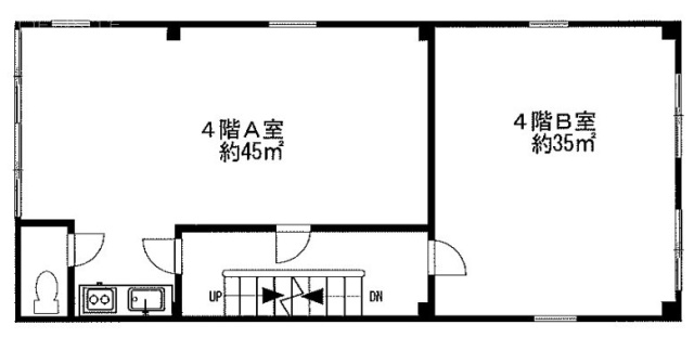 アルコーブビルB 間取り図